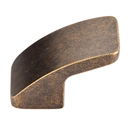 TK52GBZ - Curved Tidal - 3/4" Thumb Knob - German Bronze