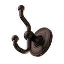 ED2ORBD - Smooth - Double Hook - Oil Rubbed Bronze
