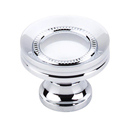 M291 PC - Somerset - 1.25" Button Faced Knob - Polished Chrome