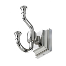 STK2PN - Stratton - Double Hook - Polished Nickel