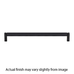 M2635 BLK - Amwell - 18-7/8" Knurled Bar Pull - Flat Black