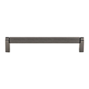 M2618 AG - Amwell - 8-13/16" Knurled Bar Pull - Ash Gray