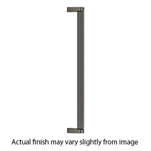 M2625 AG - Amwell - 18" Appliance Knurled Bar Pull - Ash Gray