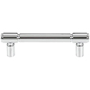 TK3112PC - Clarence - 3.75" Cabinet Pull - Polished Chrome