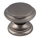 M2162 AG - Dakota - 1-3/8" Flat Top Knob - Ash Gray