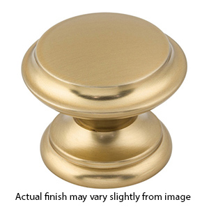 M2163 HB - Dakota - 1-3/8" Flat Top Knob - Honey Bronze