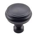 TK880 BLK - Brixton - 1.25" Rimmed Knob - Flat Black