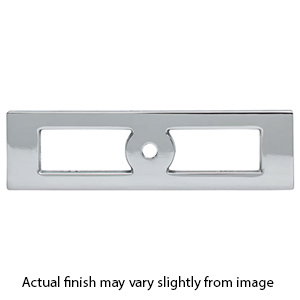 TK922PC - Kinney - Backplate for Cabinet Knob - Polished Chrome