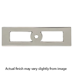 TK922PN - Kinney - Backplate for Cabinet Knob - Polished Nickel