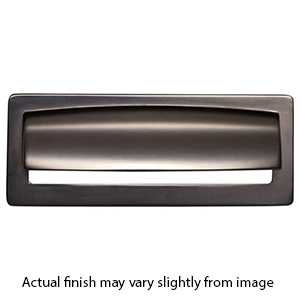 TK937AG - Kinney - 3.75" Cup Pull - Ash Gray