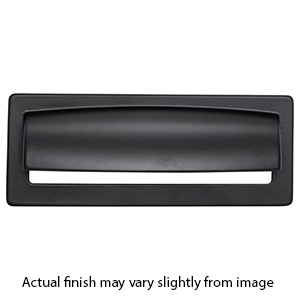 TK938BLK - Kinney - 5" Cup Pull - Flat Black