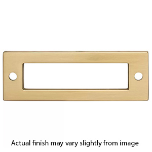 TK924HB - Kinney - Backplate for 3.75" Pull - Honey Bronze