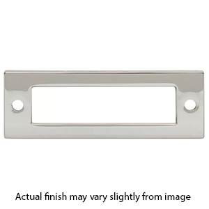 TK923PN - Kinney - Backplate for 3" Pull - Polished Nickel