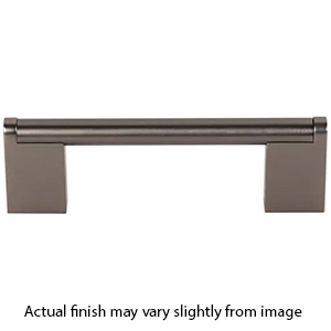 M2443 AG - Princetonian - 3" Cabinet Pull - Ash Gray