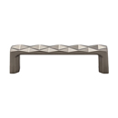 TK561AG - Quilted - 4.25" Cabinet Pull - Ash Gray