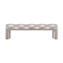 TK561BSN - Quilted - 4.25" Cabinet Pull - Brushed Satin Nickel