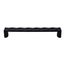 TK563BLK - Quilted - 6.75" Cabinet Pull - Flat Black