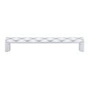 TK563PC - Quilted - 6.75" Cabinet Pull - Polished Chrome