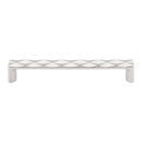 TK563PN - Quilted - 6.75" Cabinet Pull - Polished Nickel