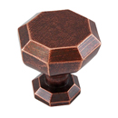 Archimedes - 7/8" Octagon Knob - Antique Copper