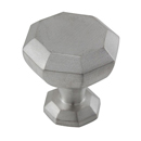 Archimedes - 7/8" Octagon Knob - Satin Nickel