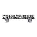 Cestino - 3" Cabinet Pull - Antique Silver