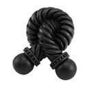 Equestre - Small Rope Knot Knob - Oil Rubbed Bronze