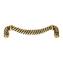 Equestre - 9" Rope Appliance Pull - Antique Gold