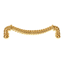 Equestre - 9" Rope Appliance Pull - Polished Gold
