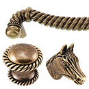 Equestre - Antique Brass