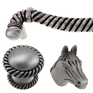 Equestre - Antique Nickel