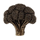 Fiori - Broccoli Knob - Antique Brass