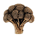 Fiori - Broccoli Knob - Antique Gold
