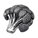 Fiori - Broccoli Knob - Antique Silver