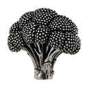 Fiori - Broccoli Knob - Vintage Pewter