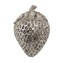 Fiori - Strawberry Knob - Polished Silver