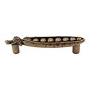 Fiori - Peapod Pull - Antique Brass