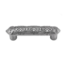 Fleur de Lis - 3" Cabinet Pull - Satin Nickel