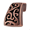Liscio - Finger Knob - Antique Copper