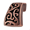 Liscio - Finger Knob - Antique Copper
