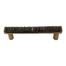 Liscio - 5" Cabinet Pull - Antique Brass