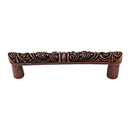 Liscio - 4" Round End Pull - Antique Copper