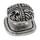 Medici - Large Rounded Square Knob - Vintage Pewter