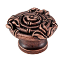 Palmaria - 1.5" Round Bamboo Knob - Antique Copper