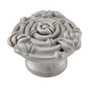 Palmaria - 1.5" Round Bamboo Knob - Satin Nickel