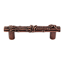 Palmaria - 4" Bamboo Cabinet Pull - Antique Copper