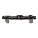 Palmaria - 4" Bamboo Cabinet Pull - Antique Nickel