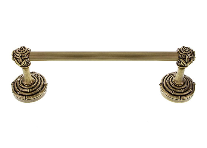 Palmaria - 18 Bamboo Towel Bar - Antique Brass