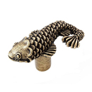 Pollino - Koi Knob - Antique Brass