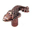 Pollino - Koi Knob - Antique Copper